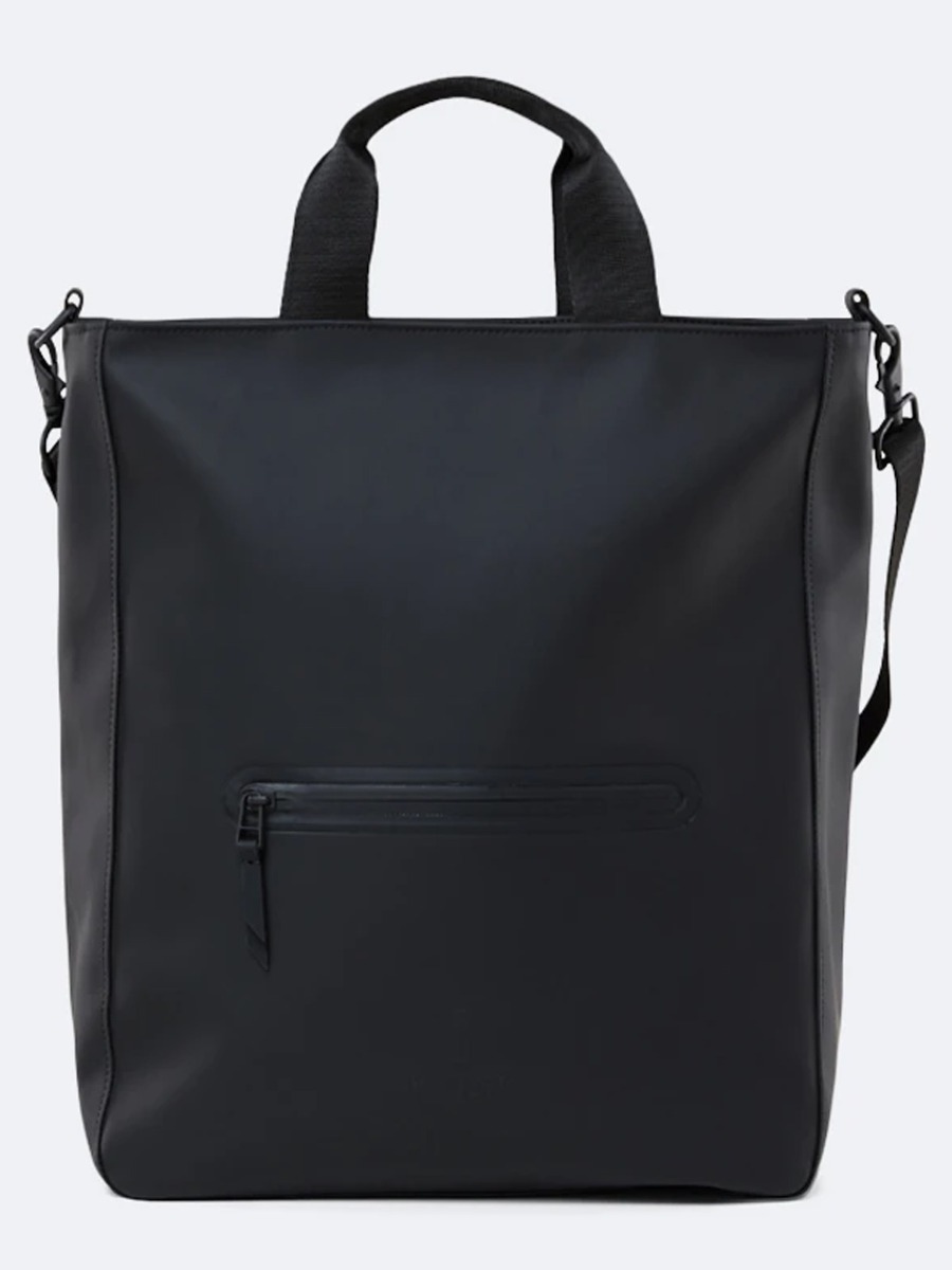 Rains Tote Crossbody Black