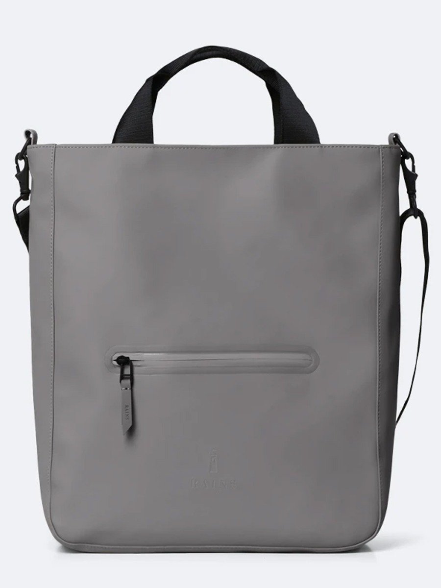Rains Tote Crossbody Charcoal