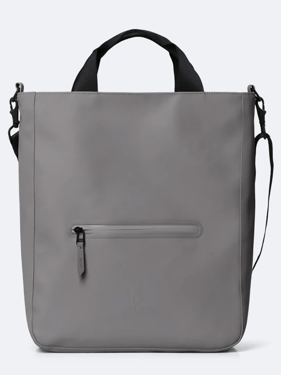 Rains Tote Crossbody Charcoal