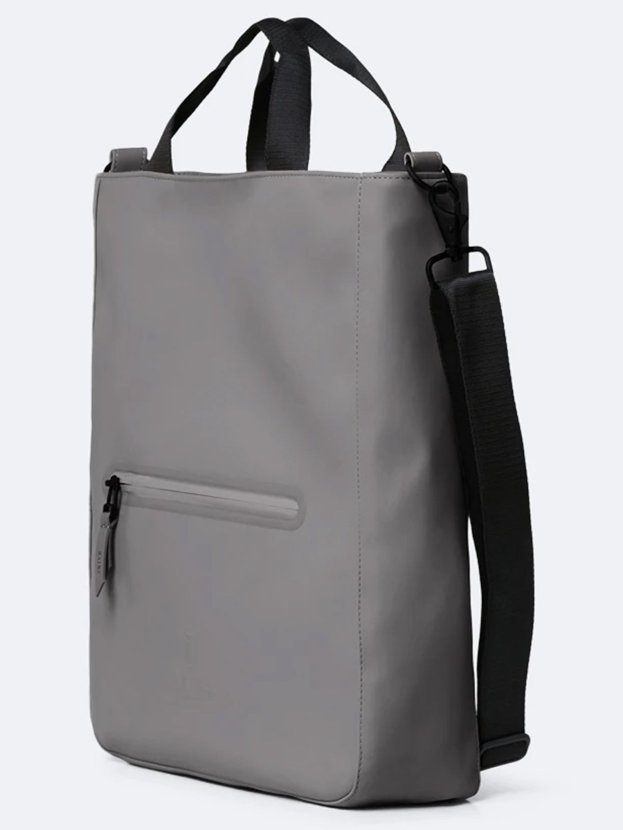 Rains Tote Crossbody Charcoal