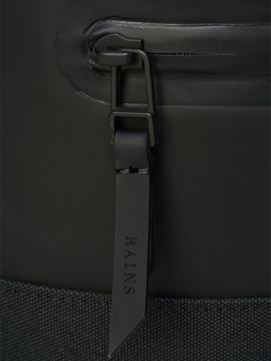 Rains Buckle Rolltop Black