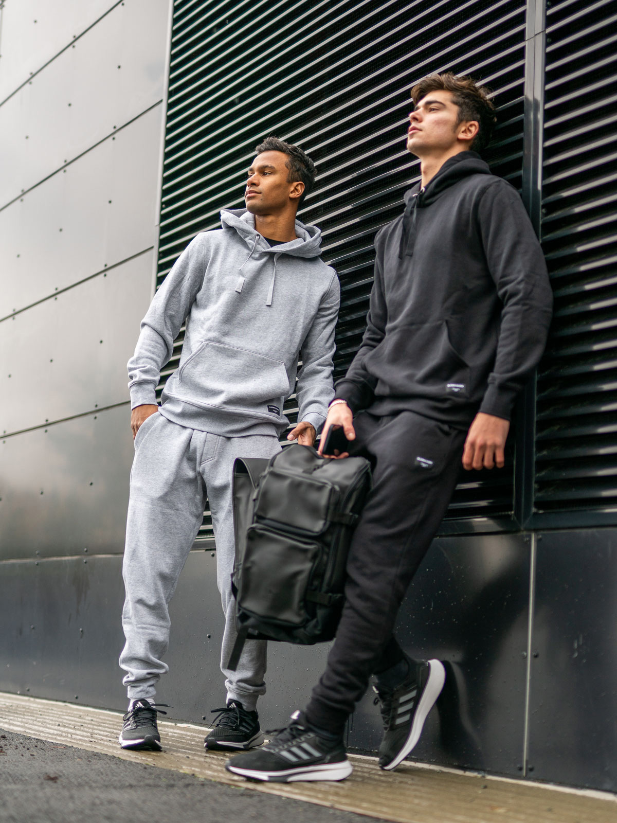 Rains Charger Backpack Black