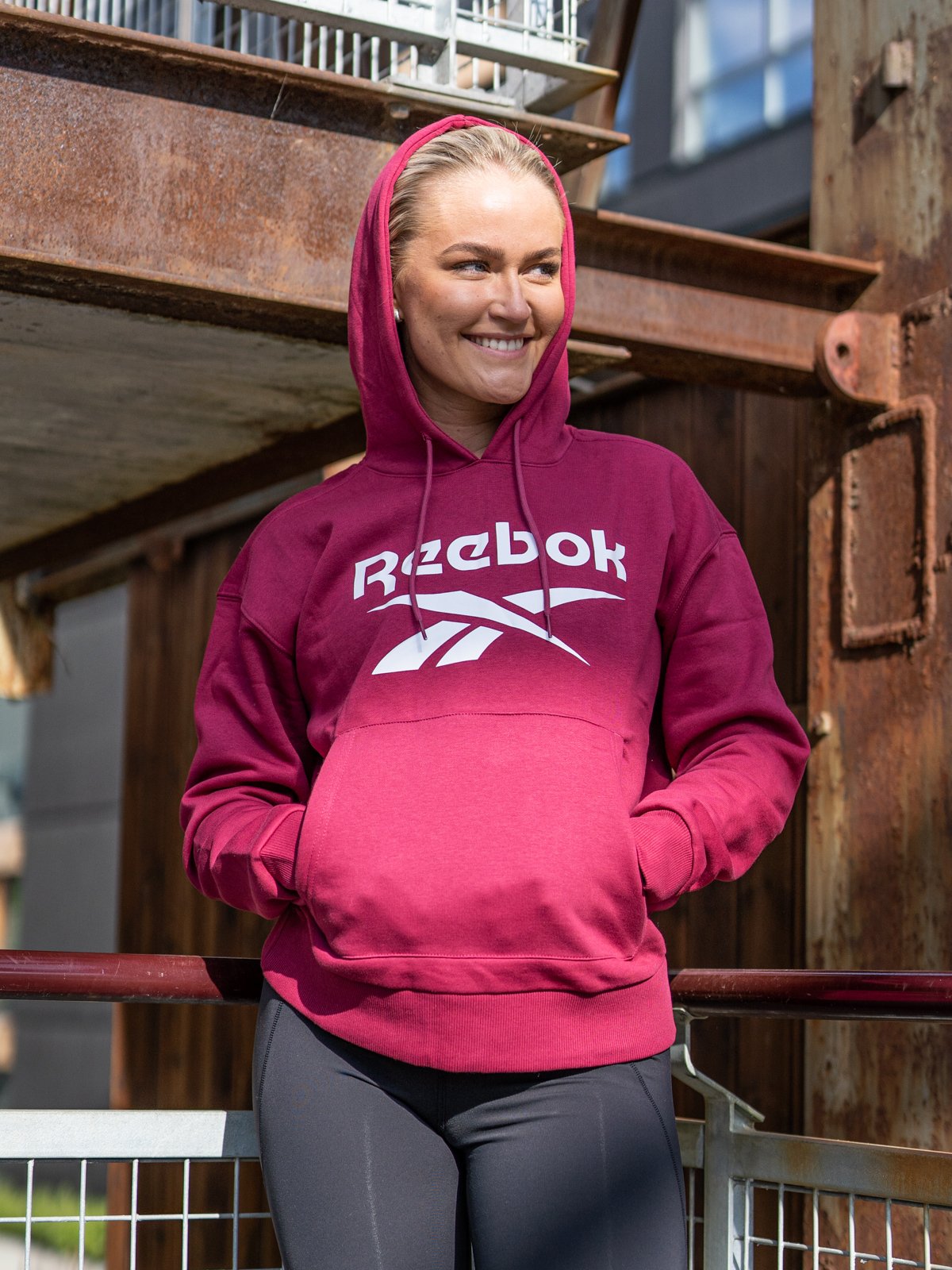 Reebok BL Hoodie Punch Berry