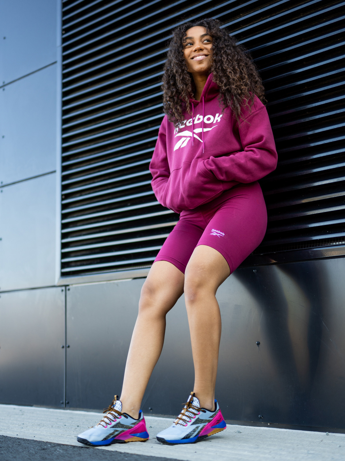 Reebok BL Hoodie Punch Berry