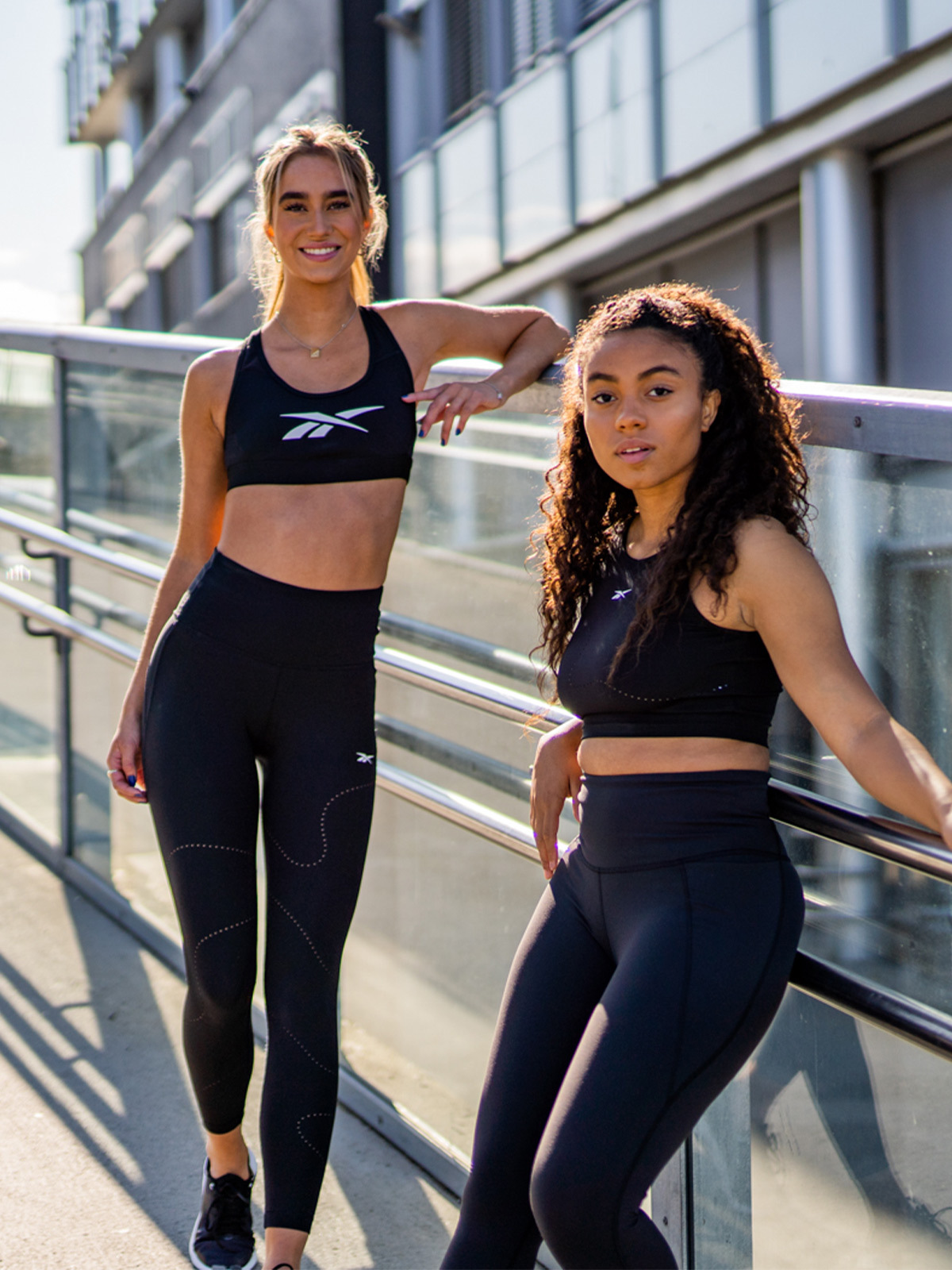 Reebok Hero Racer Pad Bra Black