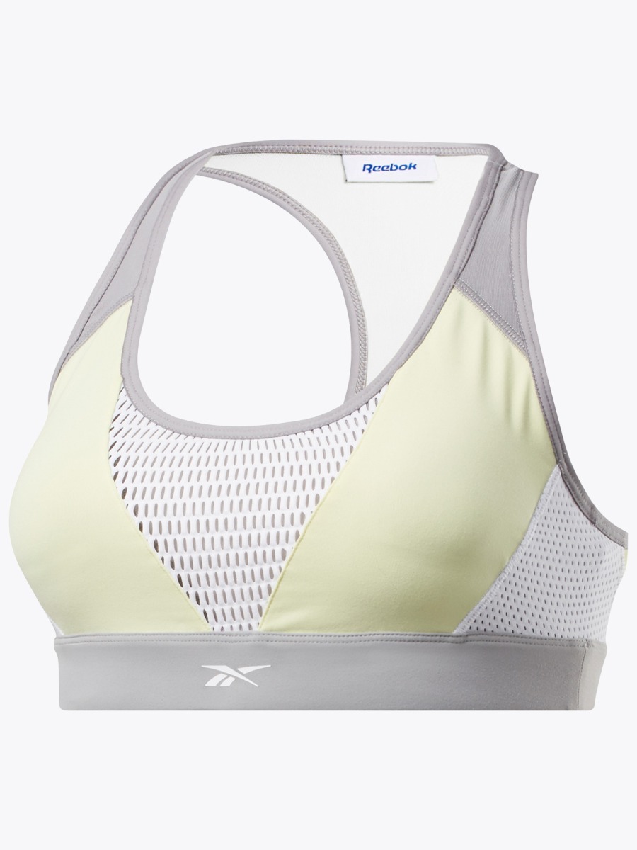 Reebok TS Hero CB Racer Bra Lemon Glow