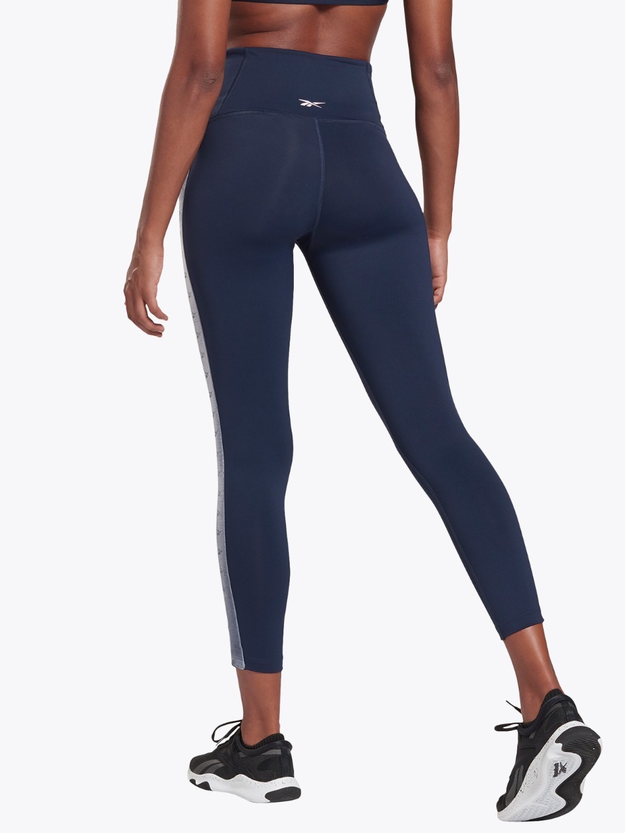 Reebok Velour Tape Tights Vector Navy