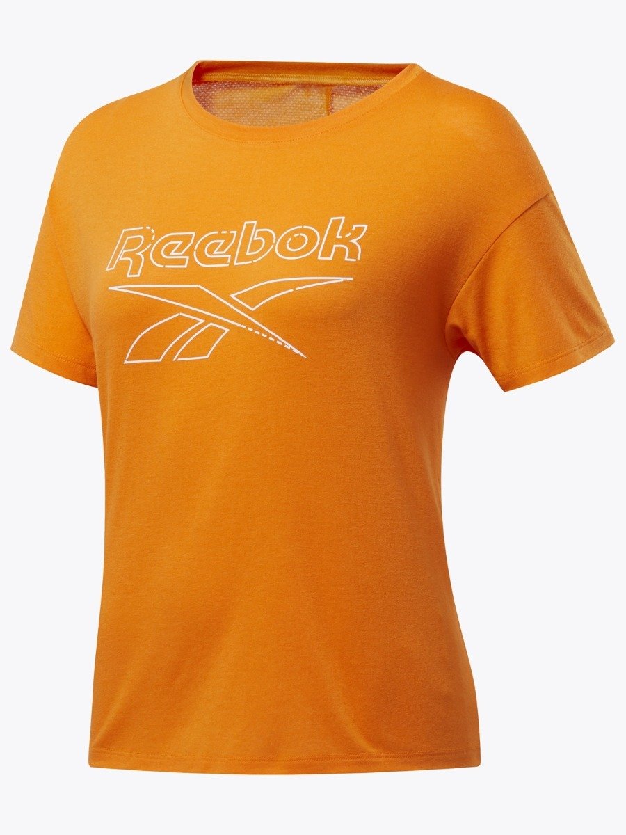 Reebok Work Out Ready Sup Tee High Vis Orange