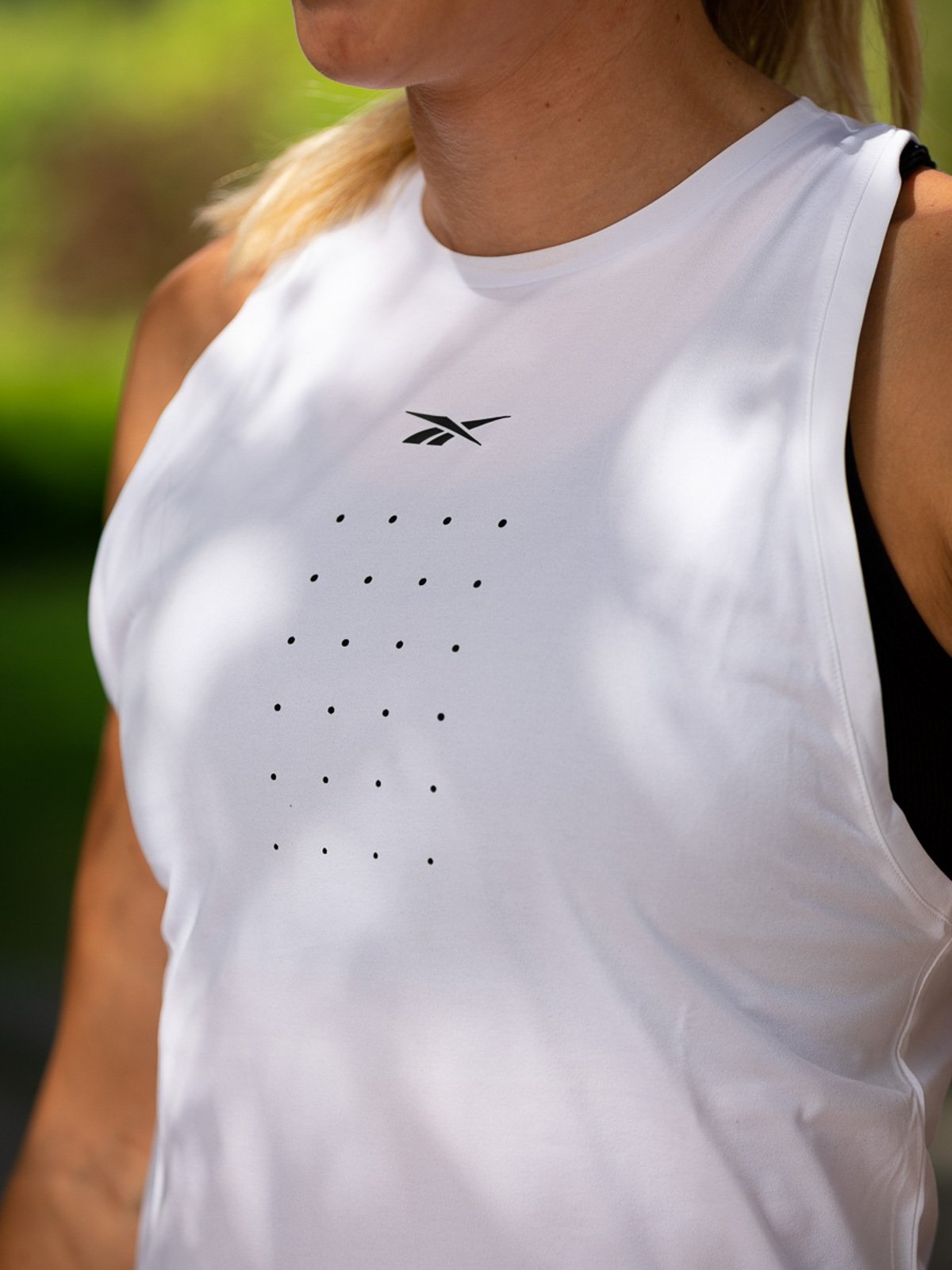 Reebok UBF Perforated Tank White