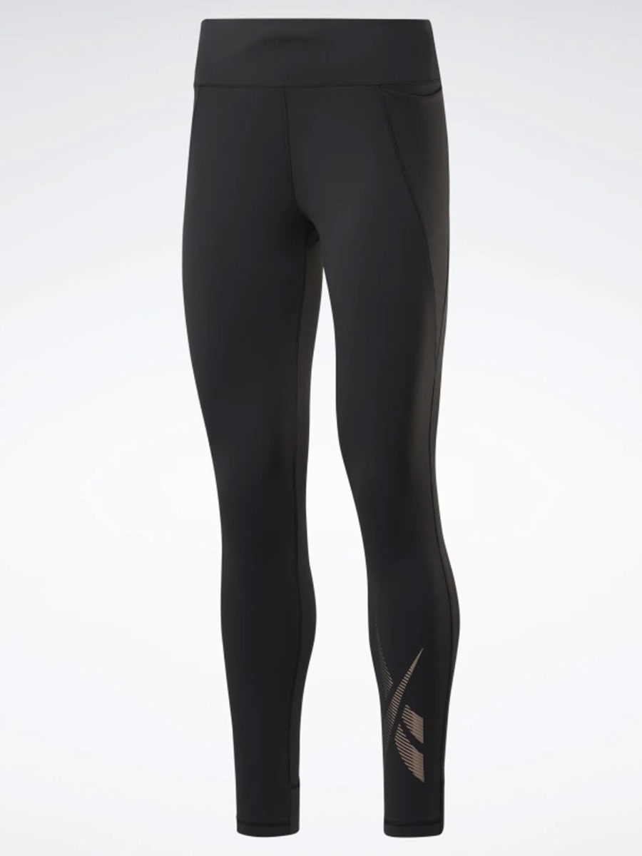 Reebok Lux Graphic Tights 2.0 Black/ Rose Gold