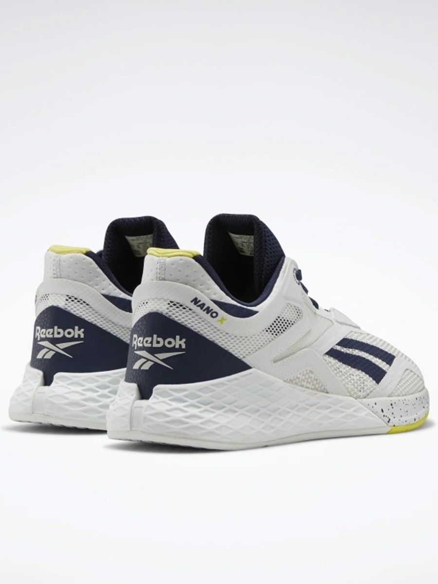 Reebok Nano X True Grey/ Vector Navy/ Chartreuse