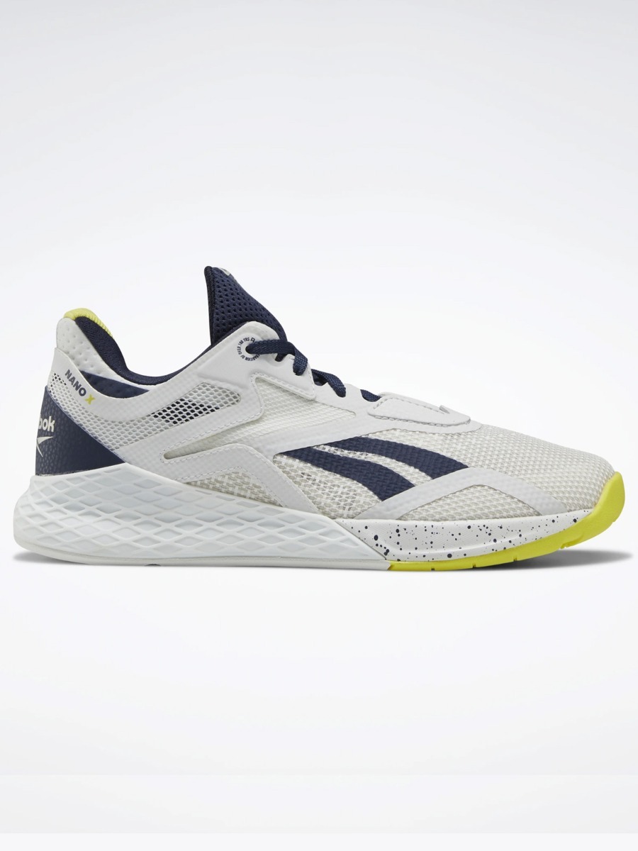 Reebok Nano X True Grey/ Vector Navy/ Chartreuse