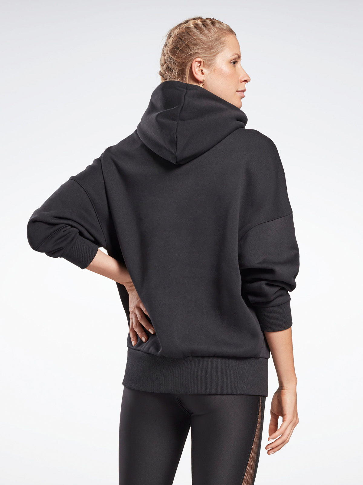 Reebok Retro Oversized Hoodie Black