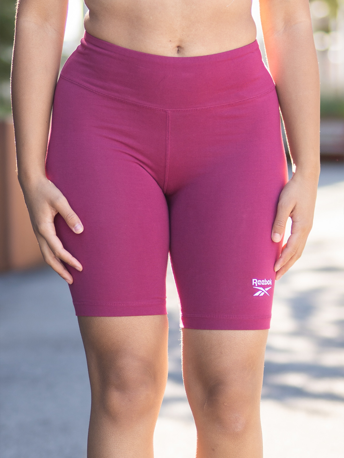 Reebok Identity SL Fitted Short Punch Berry