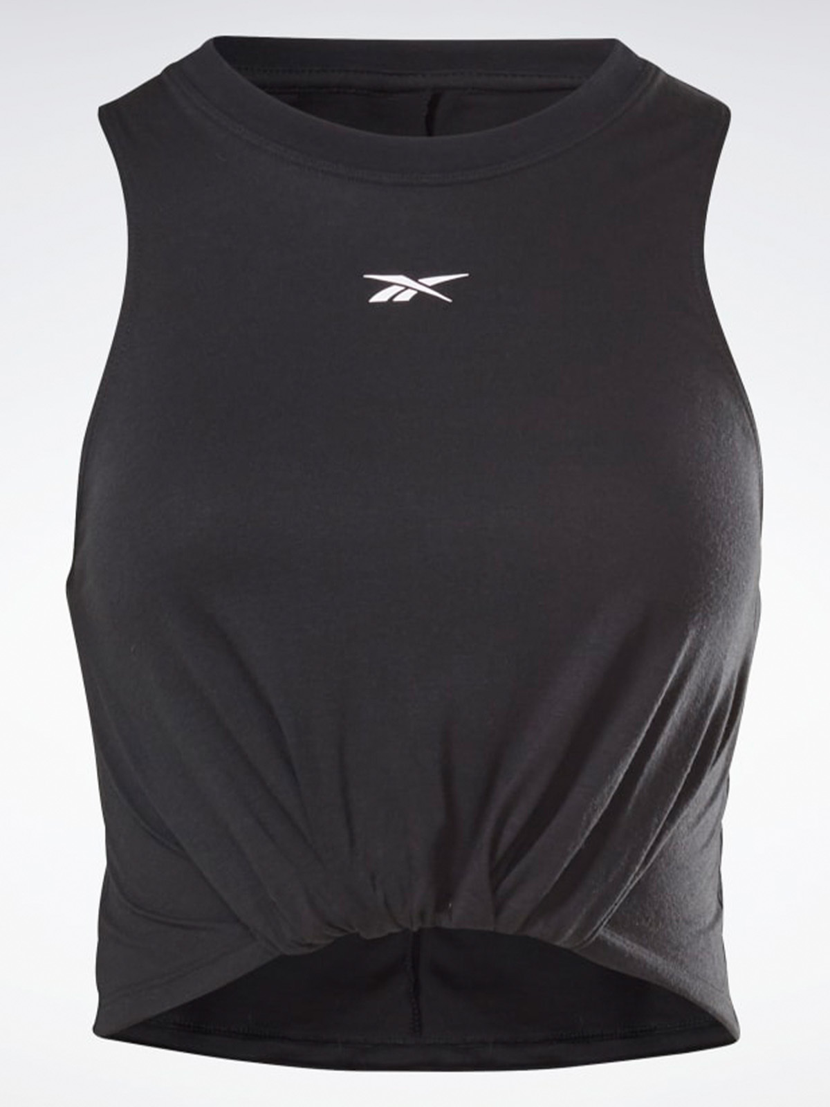 Reebok Gathered Solid Tank Black