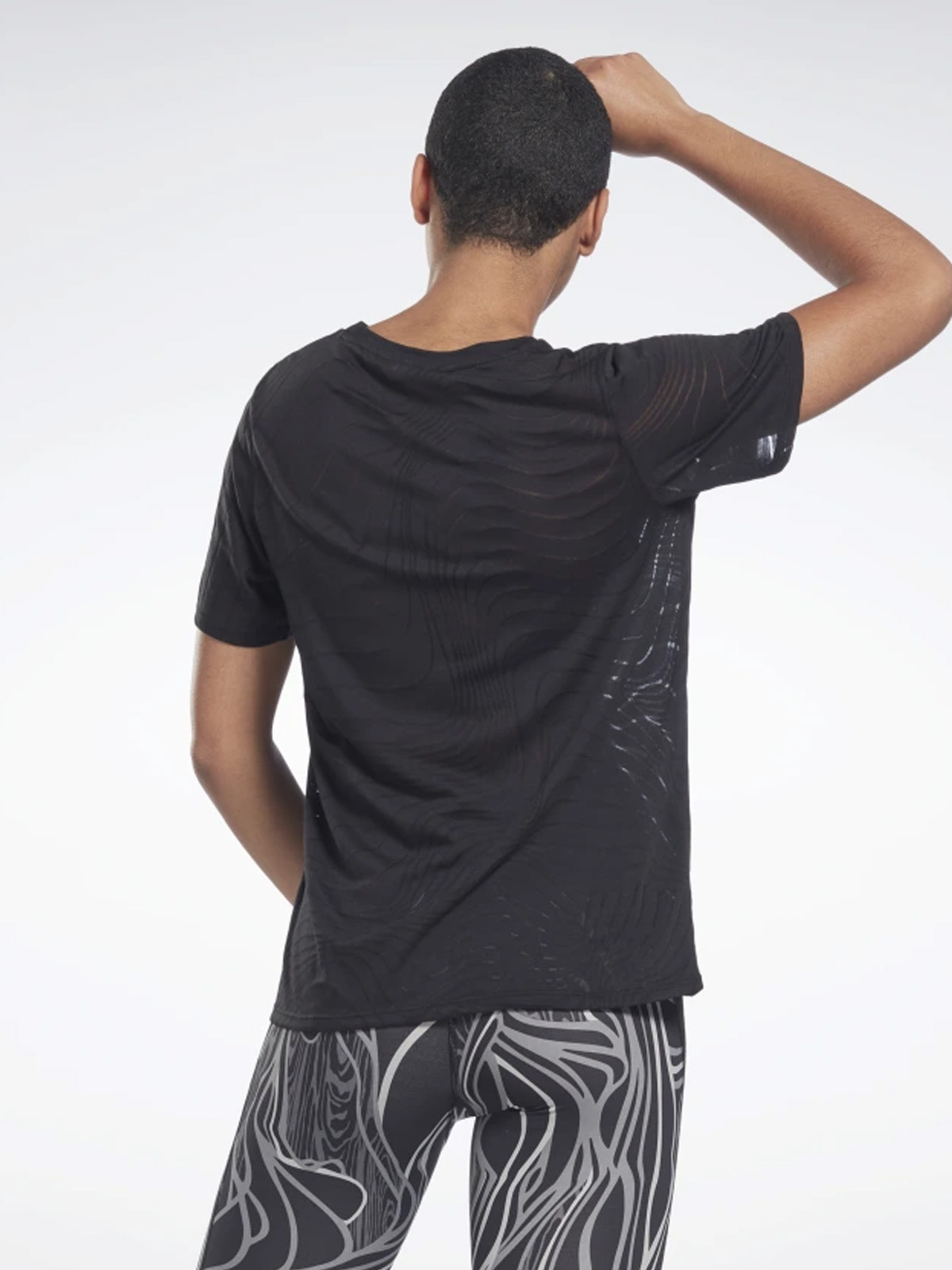 Reebok TS Burnout Tee Black
