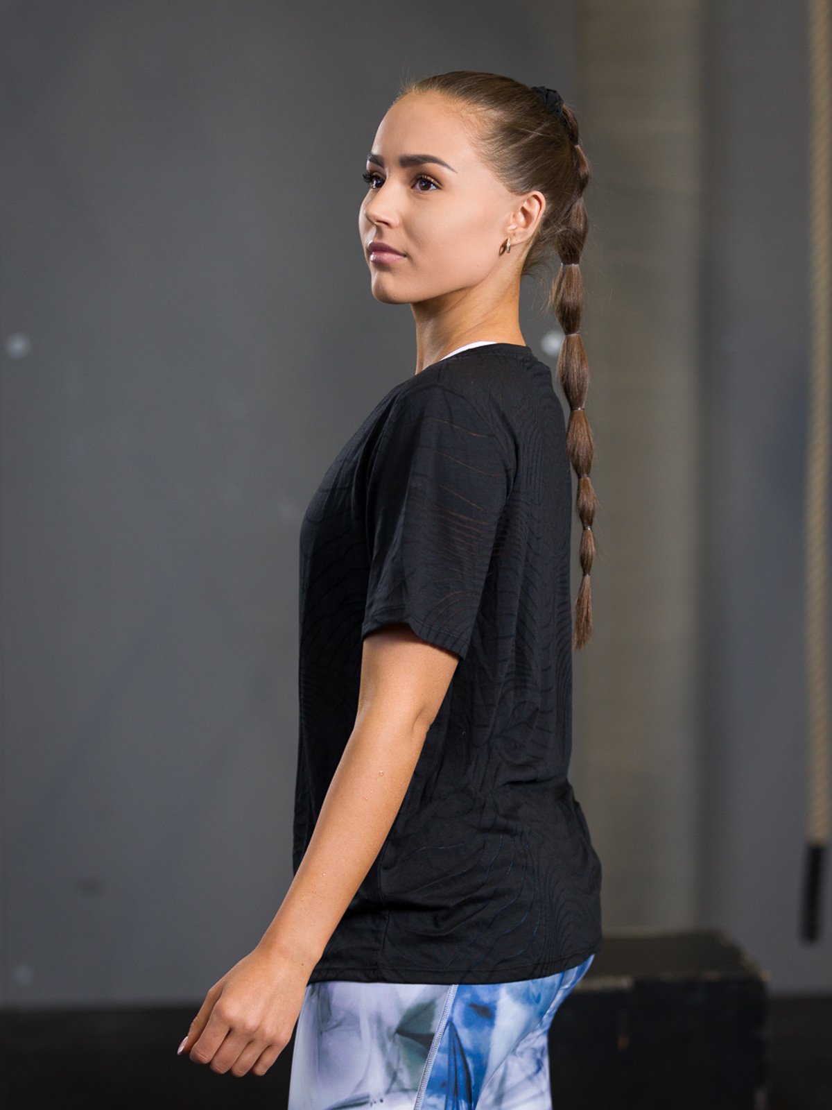 Reebok TS Burnout Tee Black