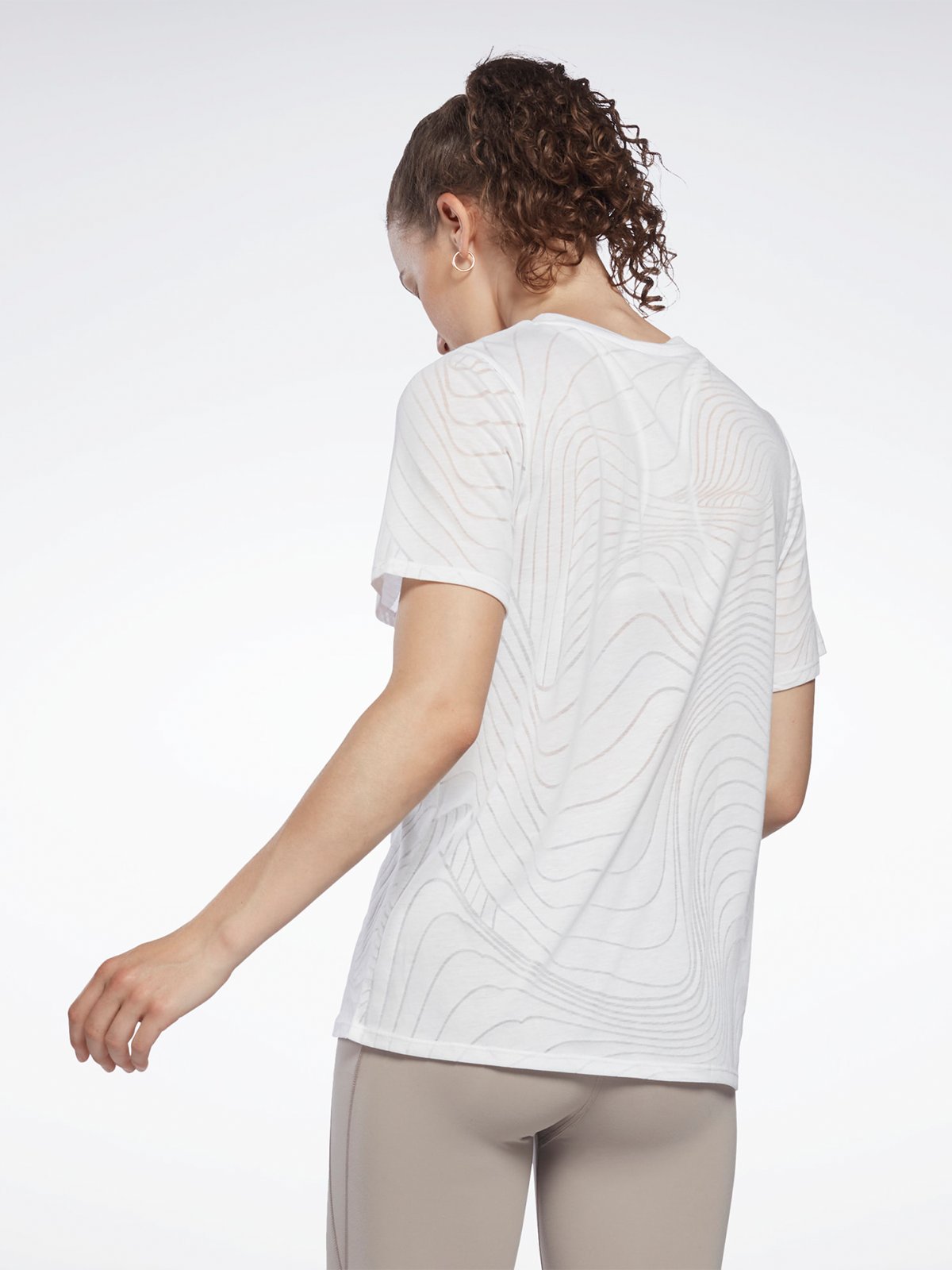 Reebok TS Burnout Tee White