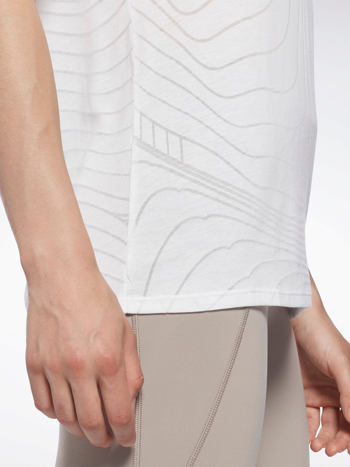 Reebok TS Burnout Tee White