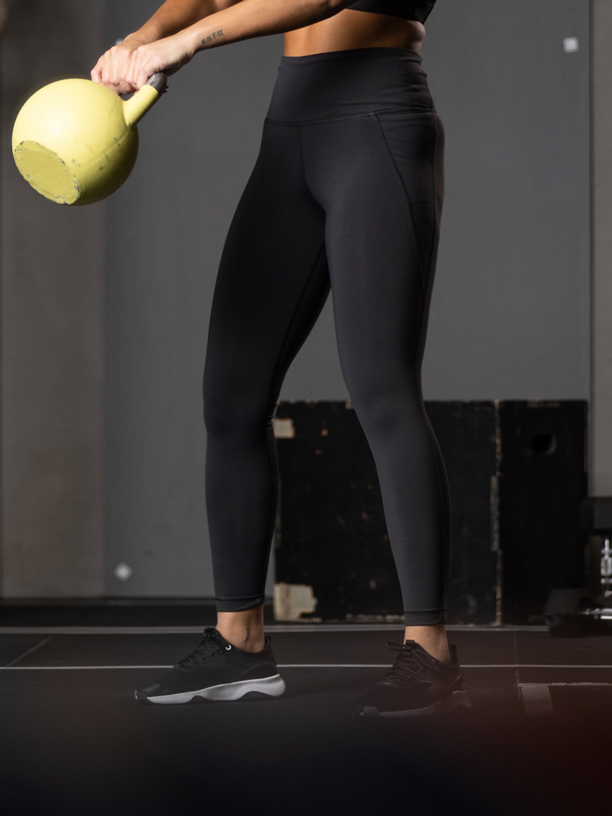 Reebok TS Lux High Rise Tight Black