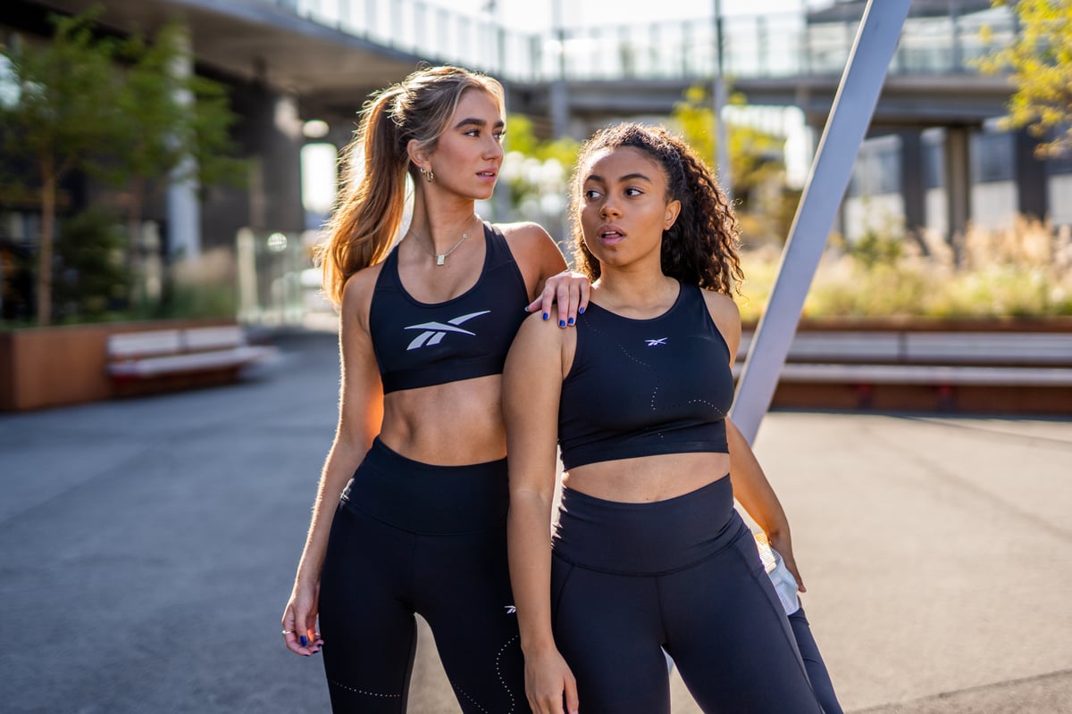 Reebok TS Lux Performance Crop Black