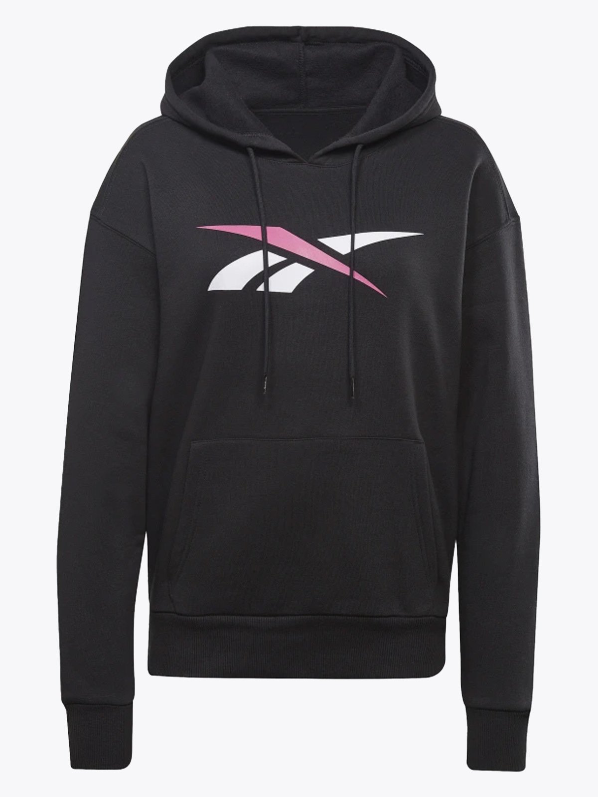 Reebok Training Essential Vector Hoodie Black / Atomic Pink