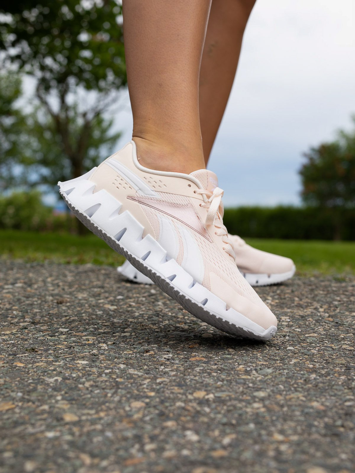 Reebok Reebok Zig Dynamica Ceramic Pink / Cloud White / Twisted Coral