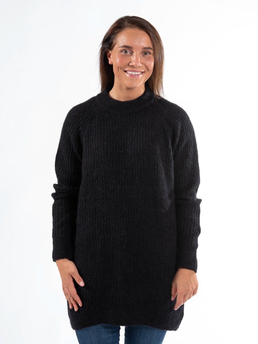 MSCH Copenhagen MSCH Copenhagen Ellen Alpaca Rib Pullover Black