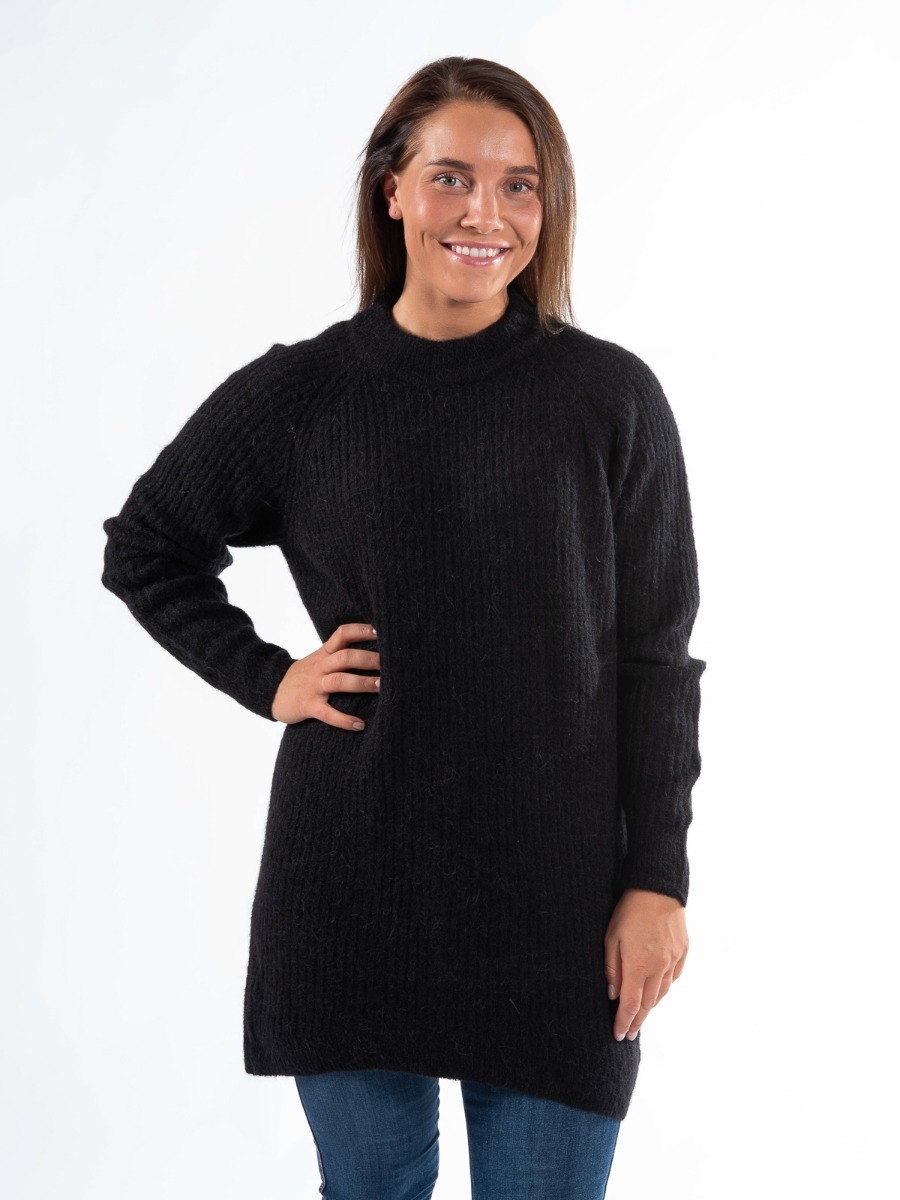 MSCH Copenhagen MSCH Copenhagen Ellen Alpaca Rib Pullover Black