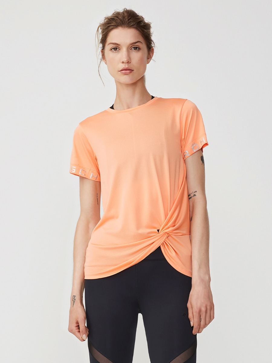 Röhnisch Knot Tee Cantaloupe
