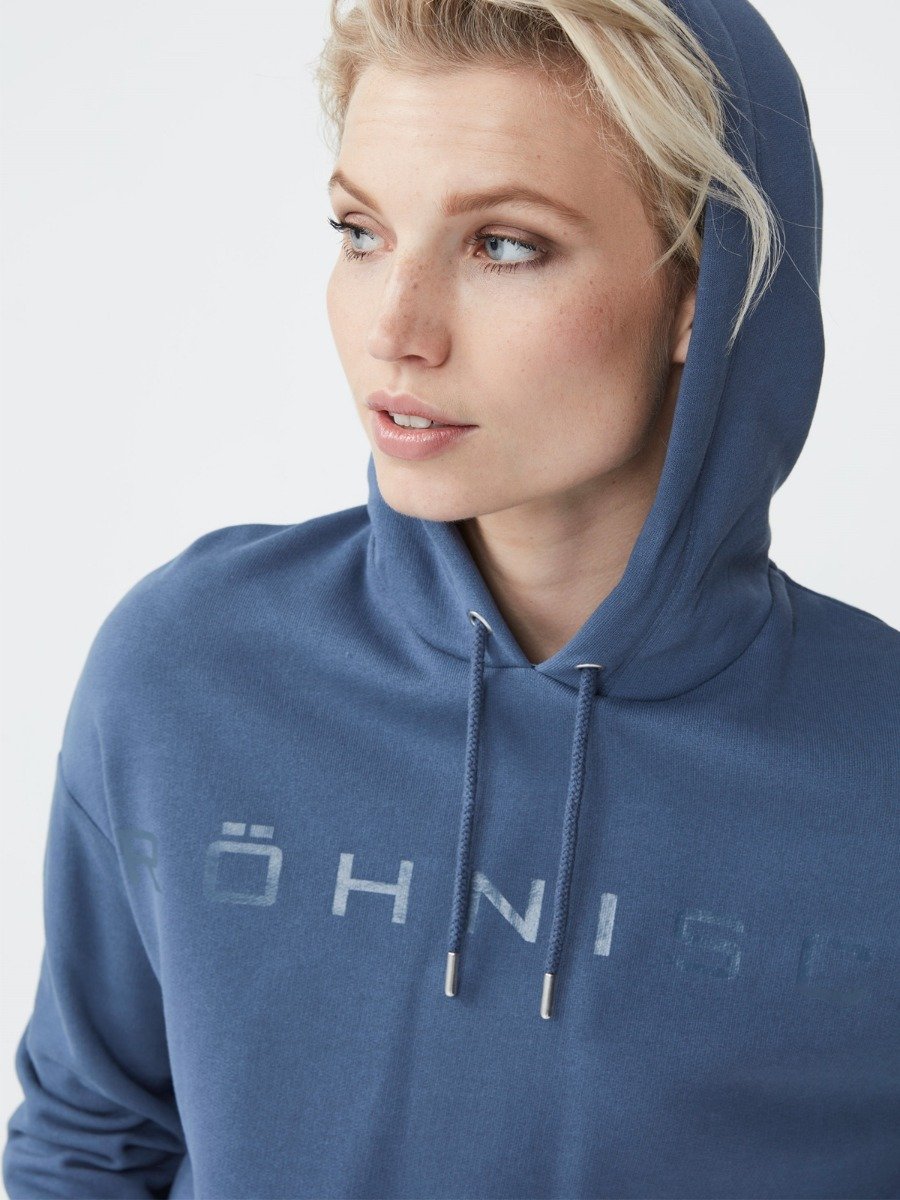 Röhnisch Comfy Sweat Hoodie Dusty Blue
