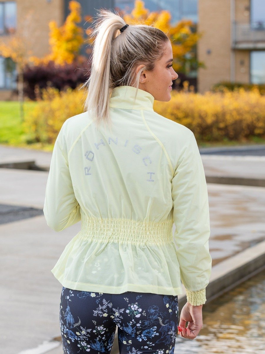 Röhnisch Sheer Run Jacket Powder Yellow