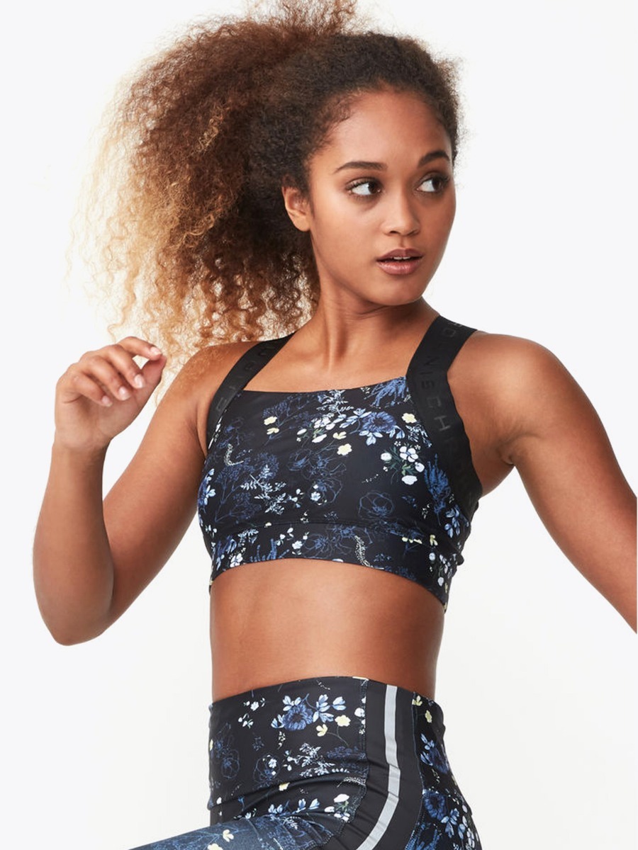 Röhnisch Kay Printed Sportsbra Yellow Garden