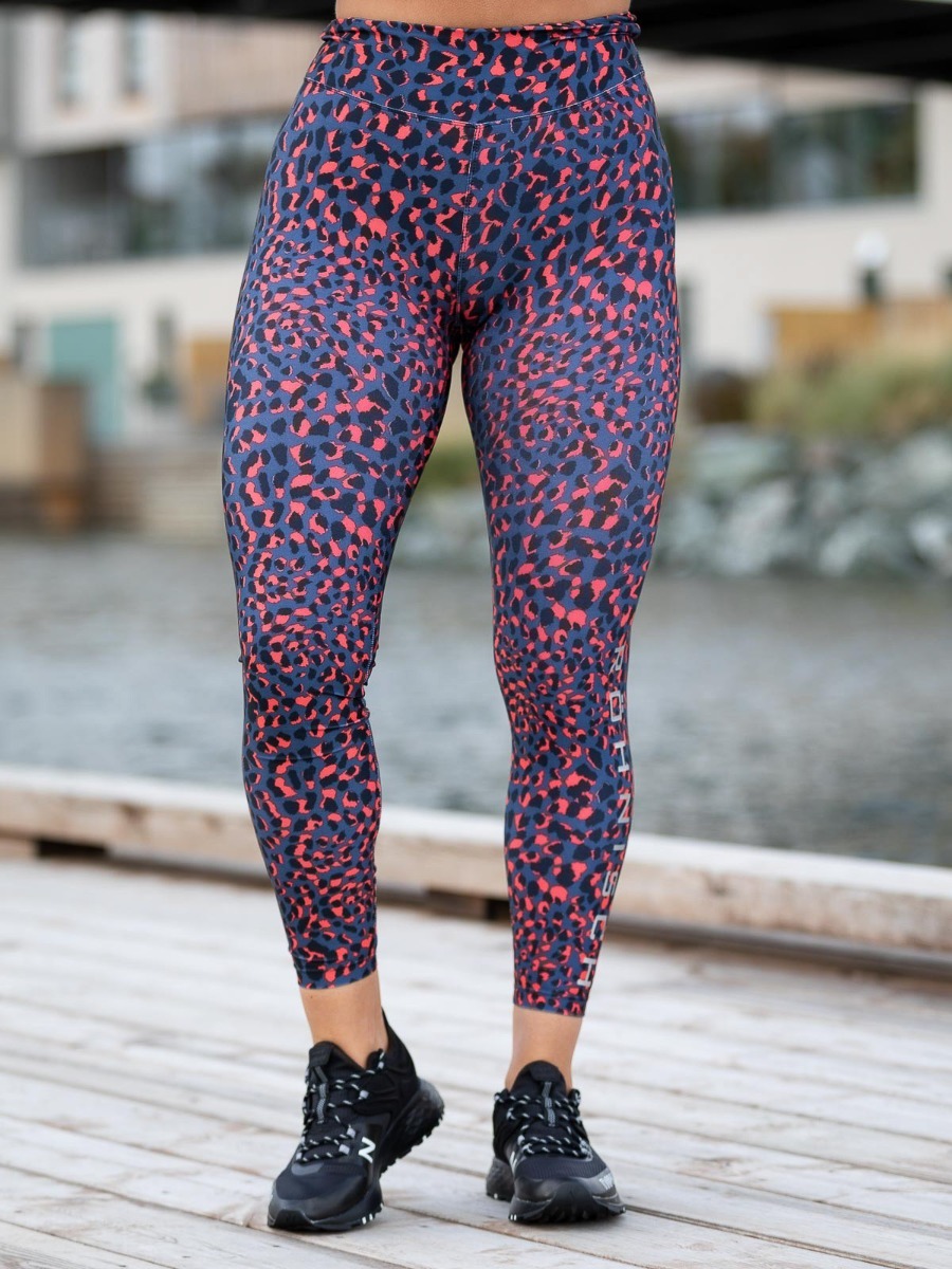 Röhnisch Flattering Printed Tights Coral Spot