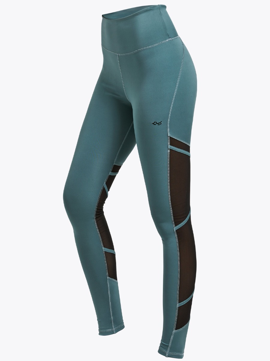 Röhnisch Mesh Tape Tights Sea Green