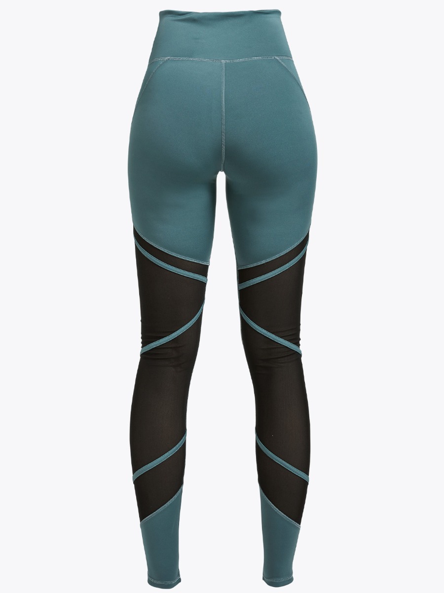 Röhnisch Mesh Tape Tights Sea Green