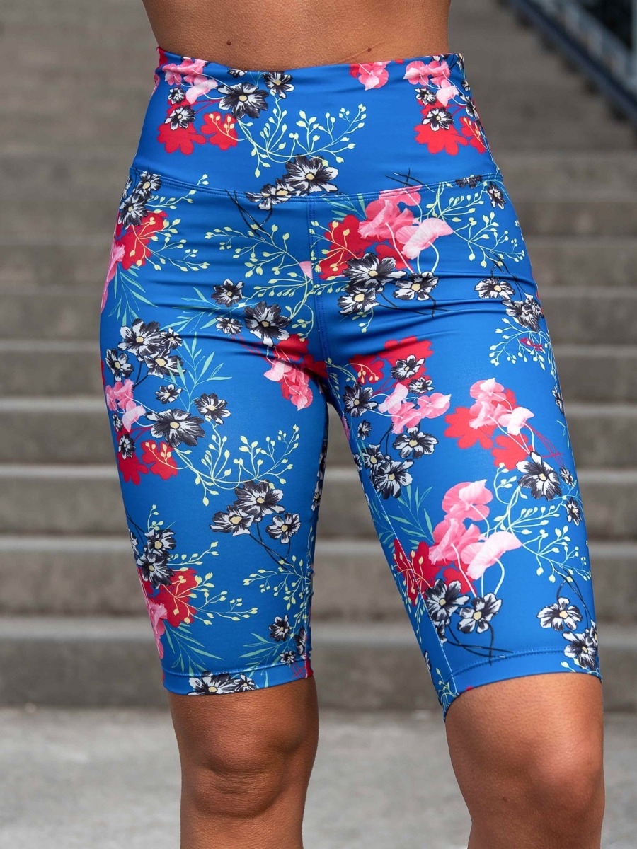 Röhnisch Stripe Bike Tights Hermosa Blue