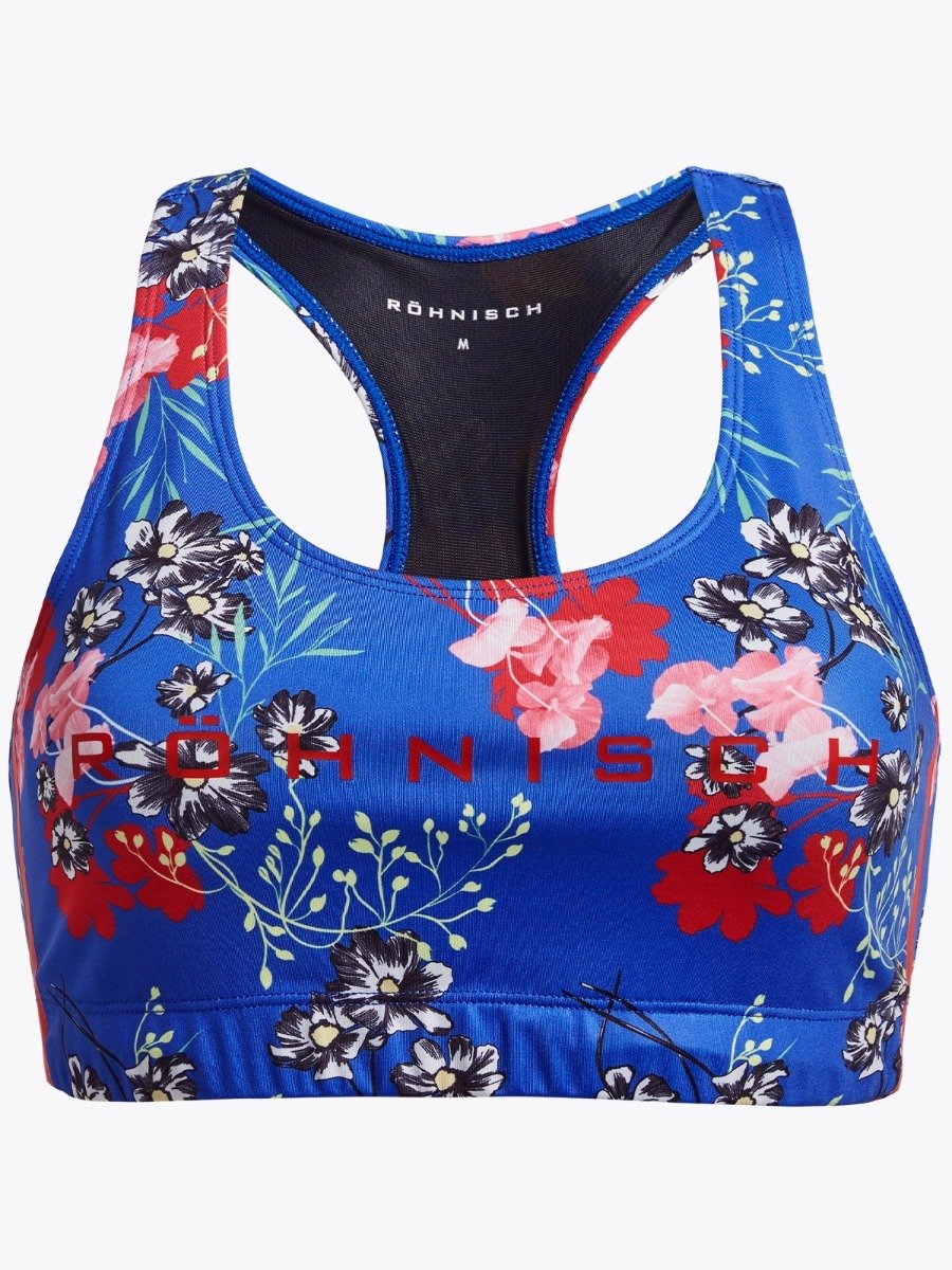 Röhnisch Stripe Sports Bra Hermosa Blue