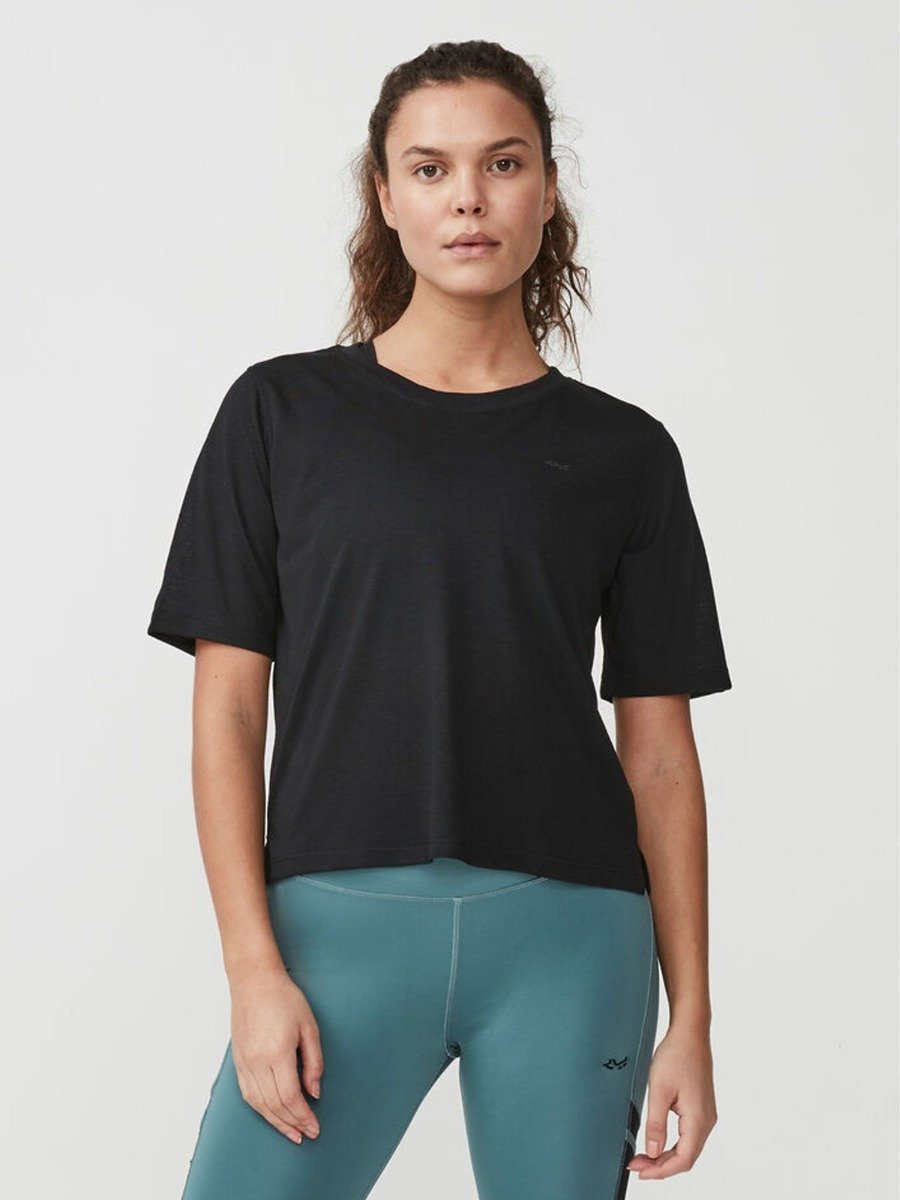 Röhnisch Sheer Tee Black