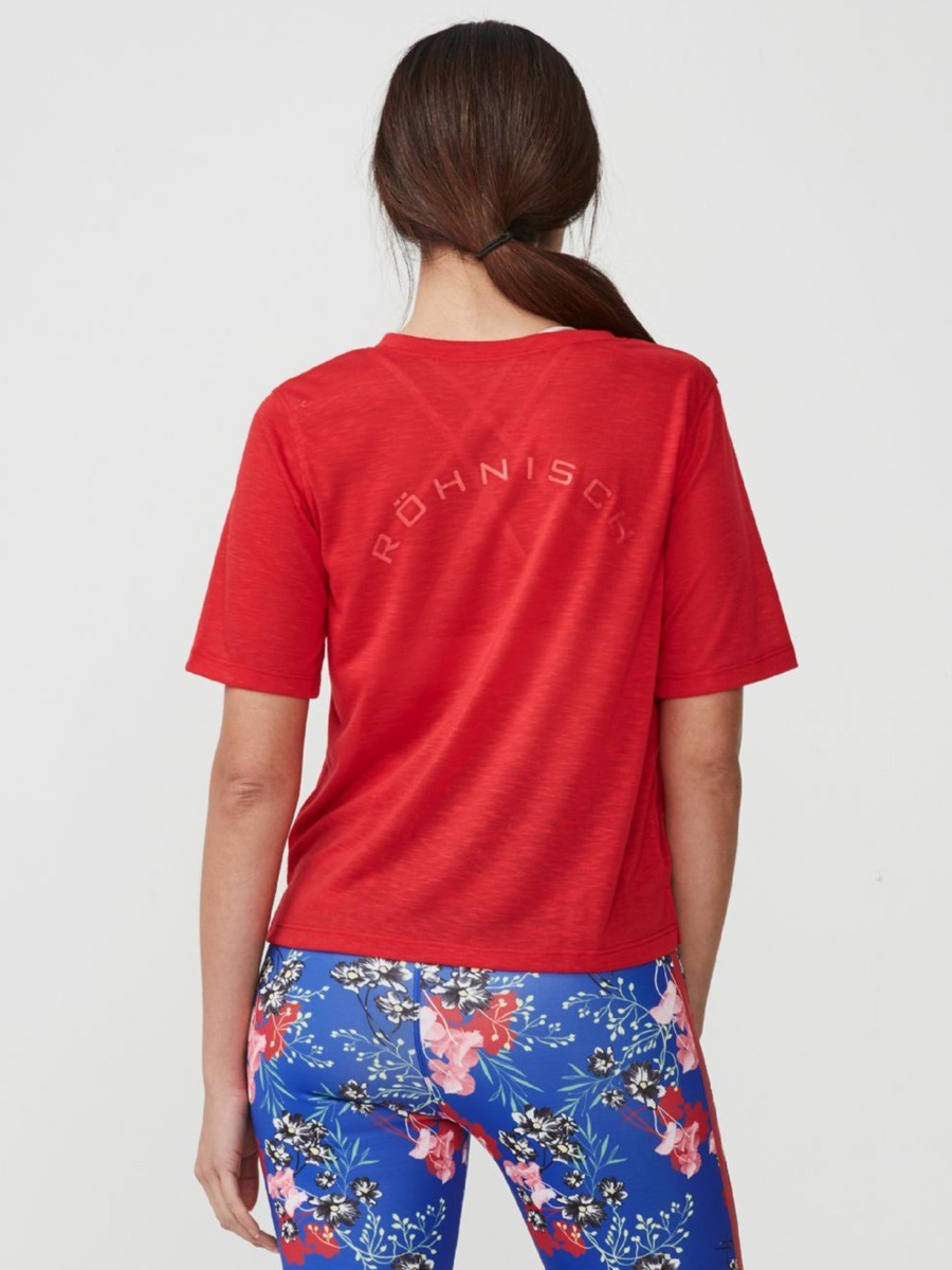 Röhnisch Sheer Tee Red