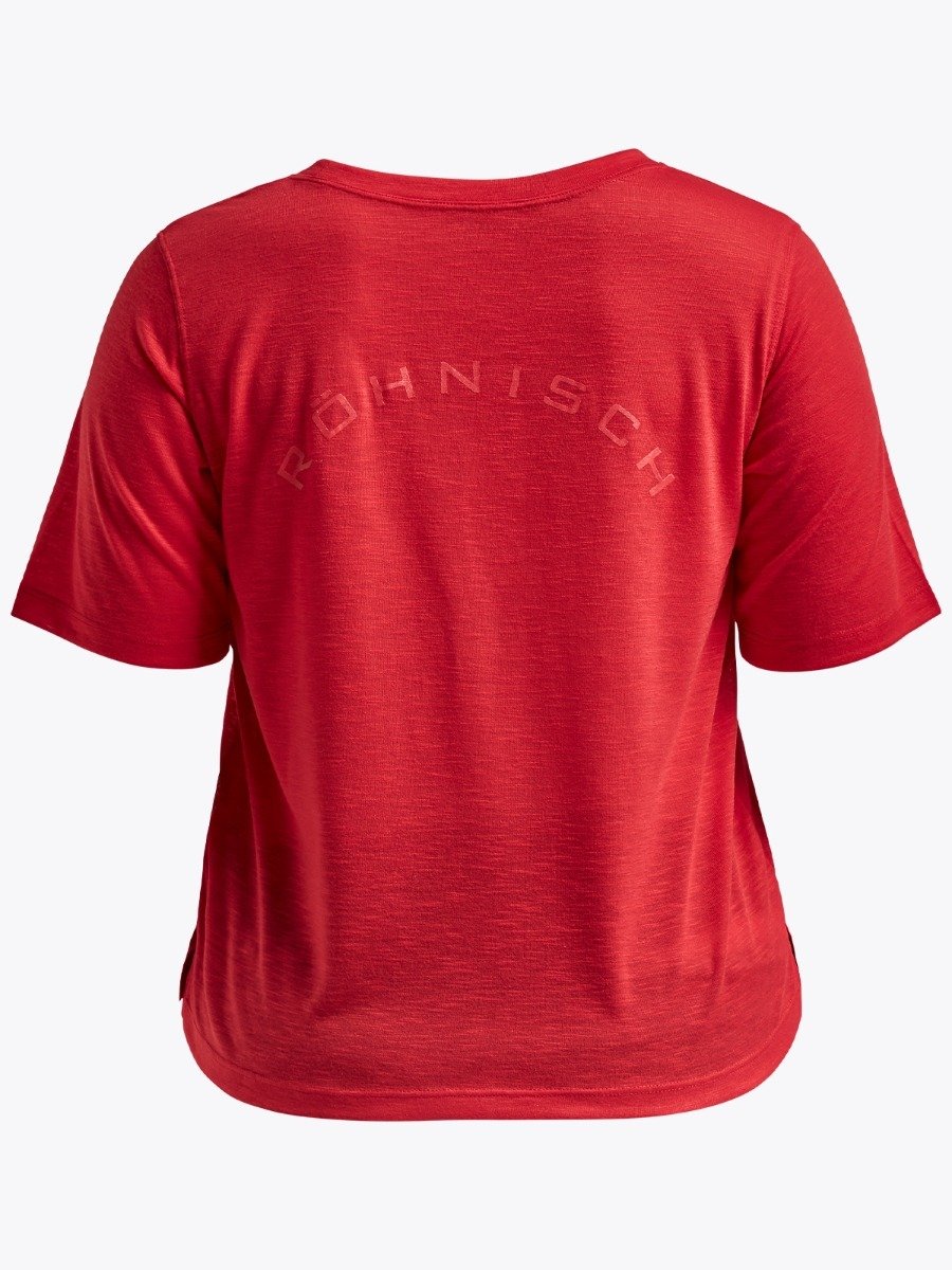 Röhnisch Sheer Tee Red