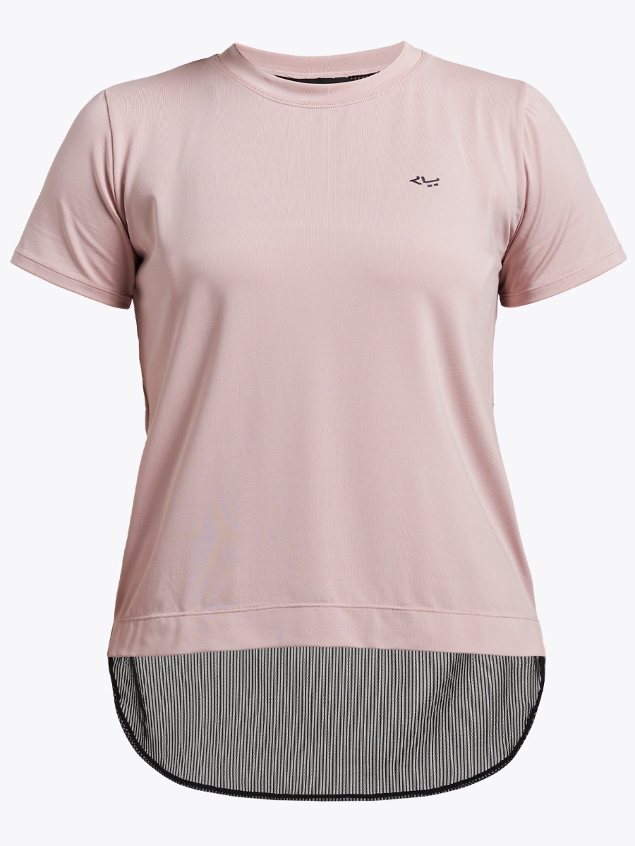 Röhnisch Mesh Back Tee Pale Pink