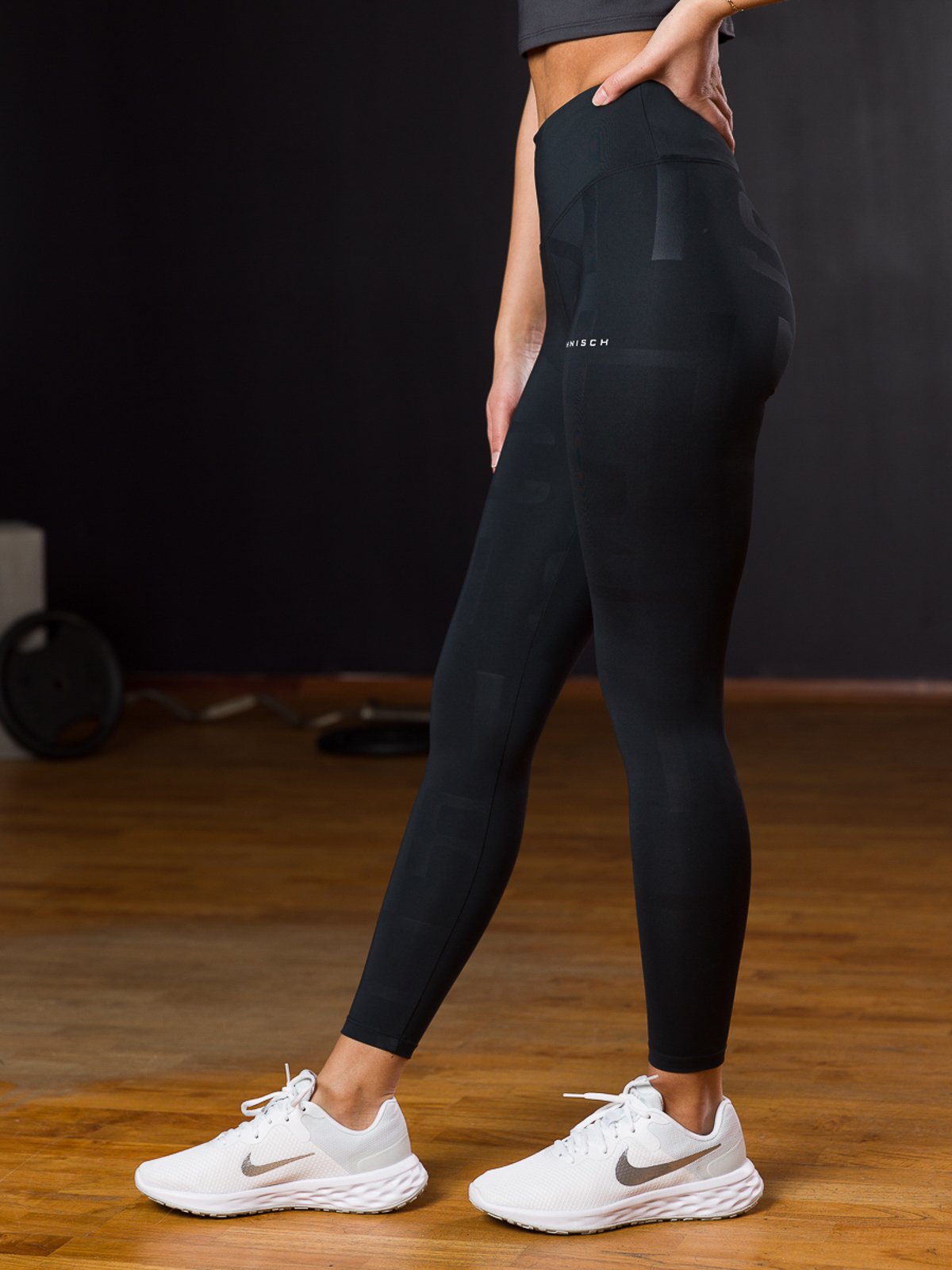 Röhnisch Shine Effect High Waist Tights Black