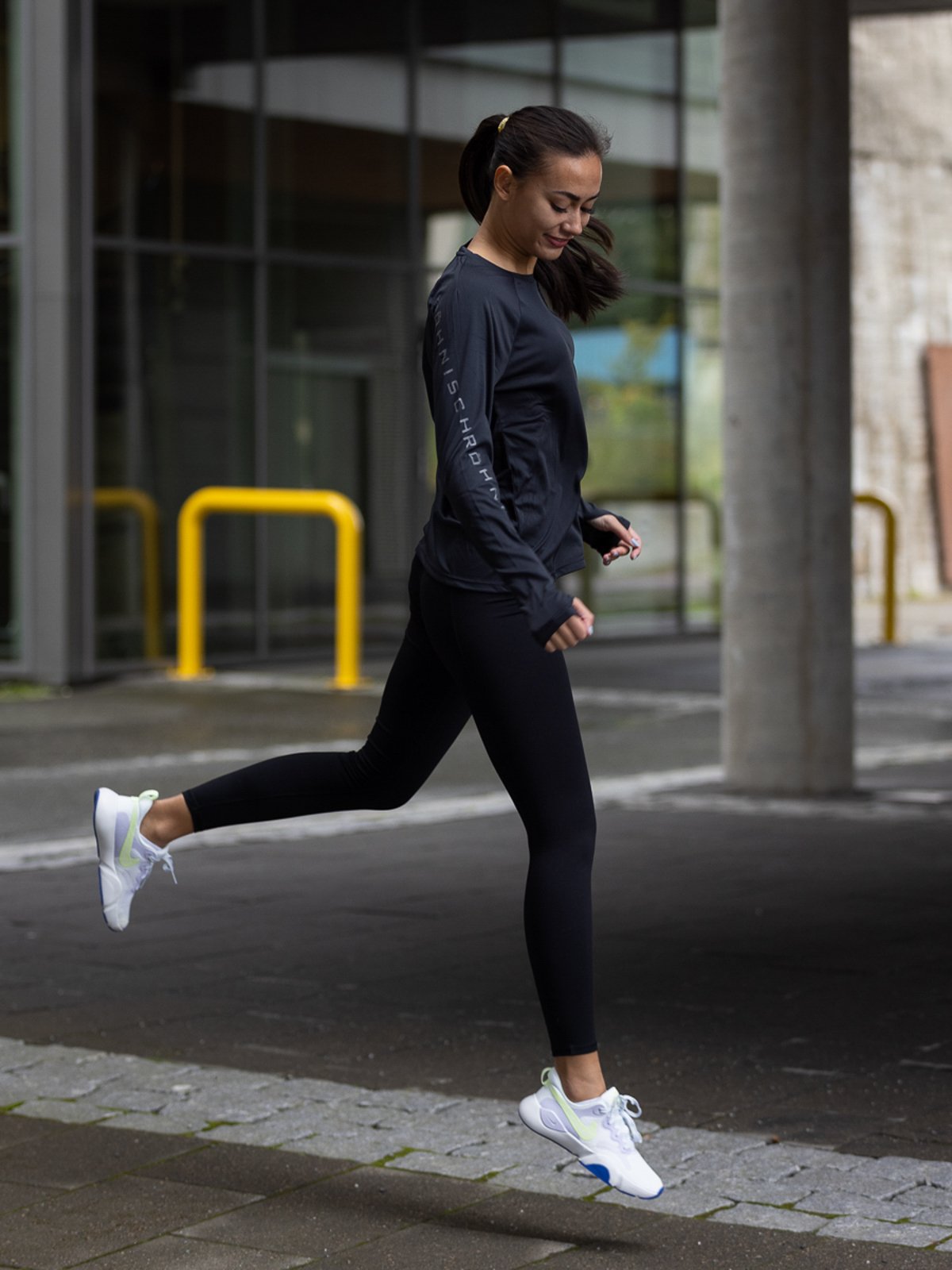 Röhnisch Active Logo Long Sleeve Svart