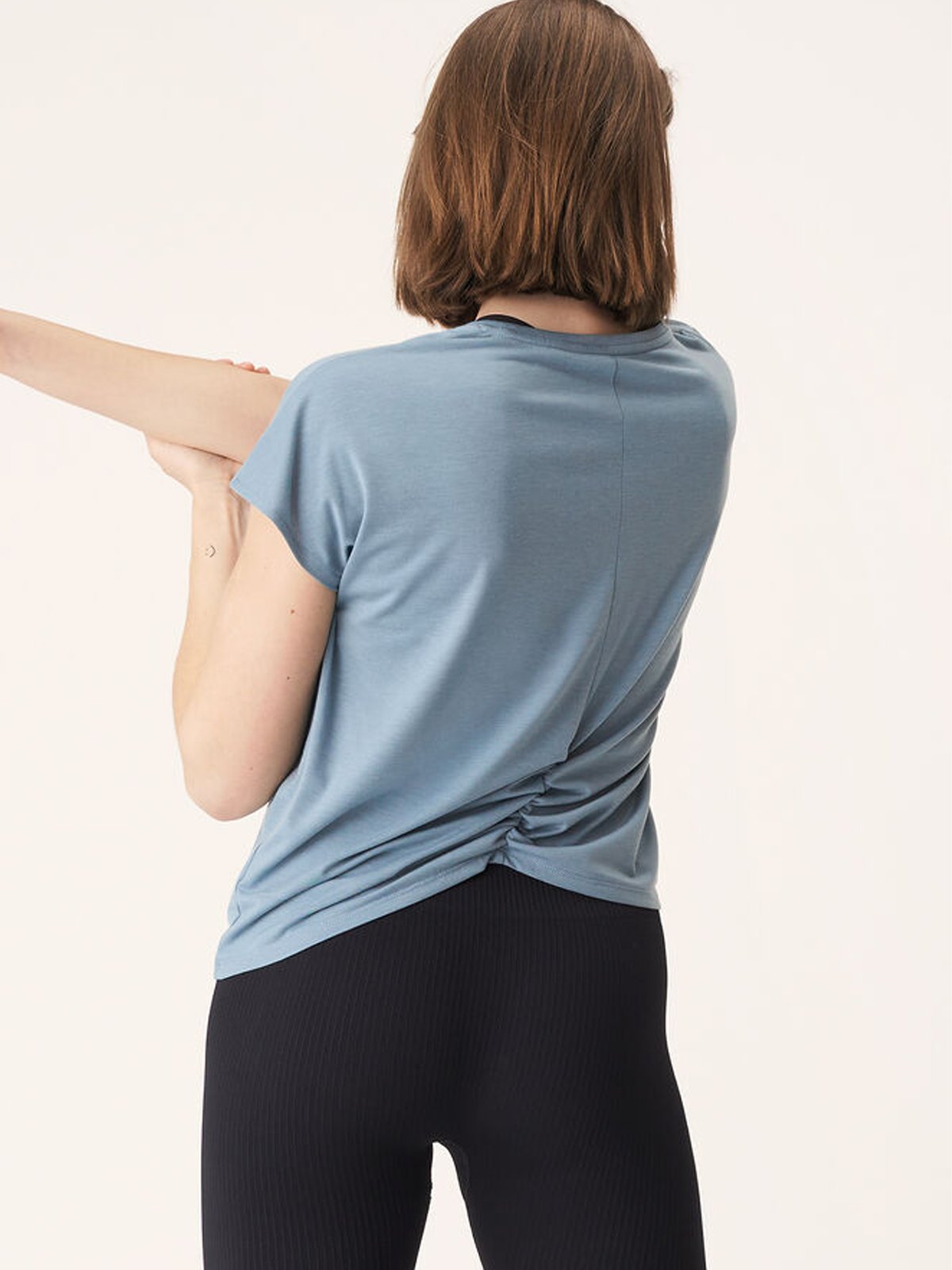 Röhnisch Split Back Tee Citadel