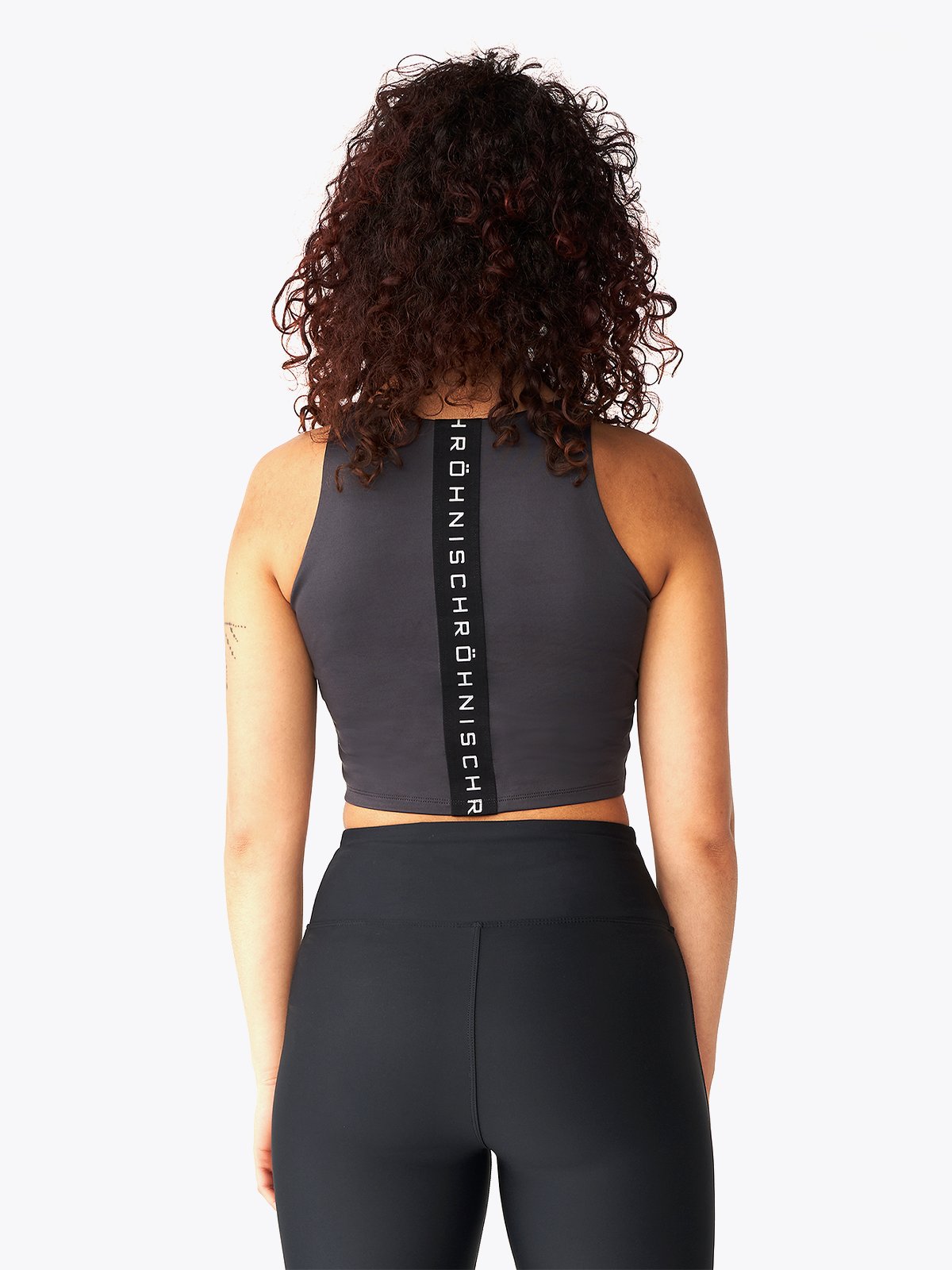 Röhnisch Kay Cropped Top Obsidian Black