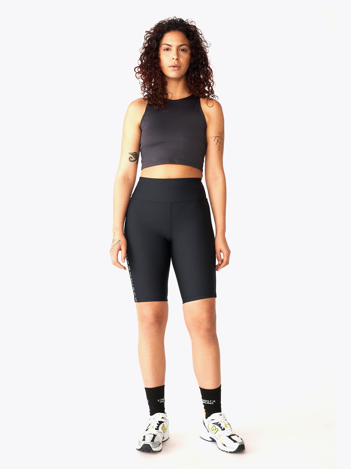 Röhnisch Kay Cropped Top Obsidian Black