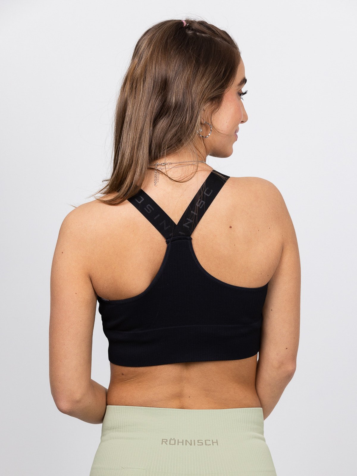 Röhnisch Seamless Rib Sportsbra Black
