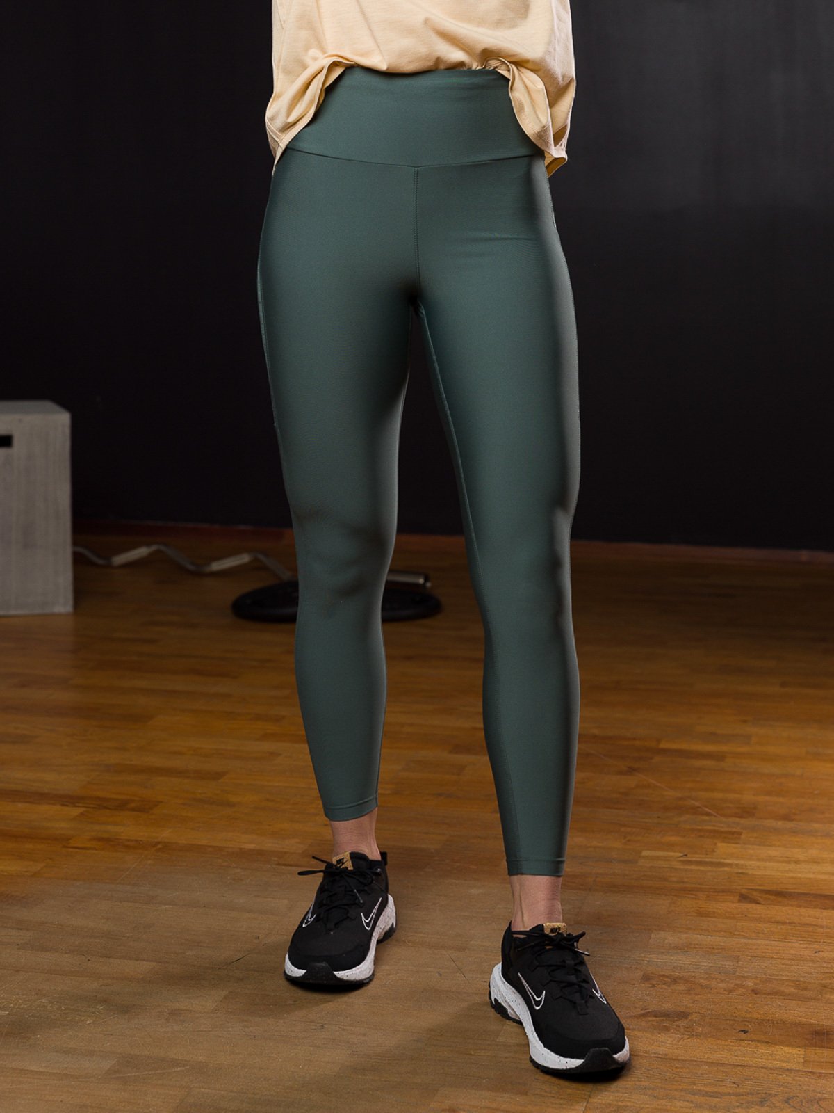 Röhnisch Kay High Waist Printed Thights Balsam Green