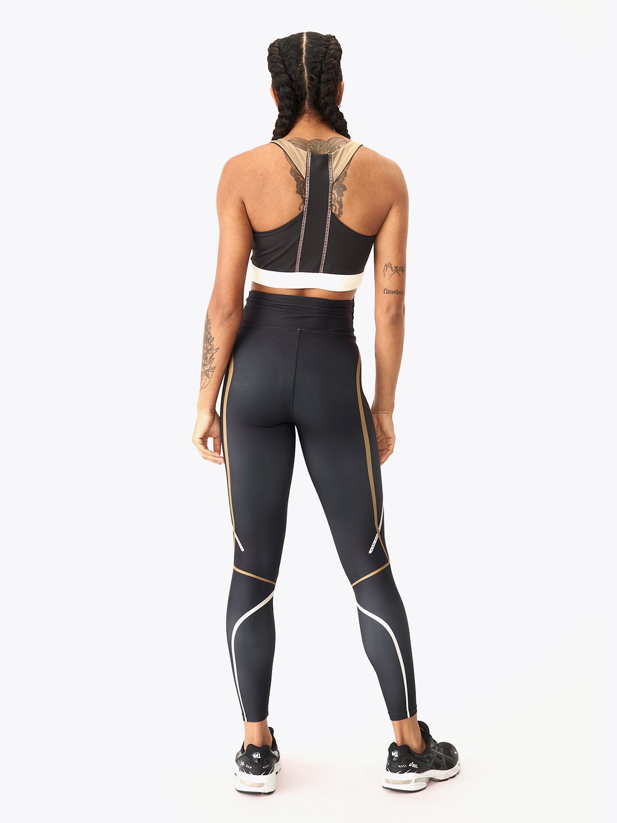 Röhnisch Wilma High Waist Sprint Tights Obsidian Black